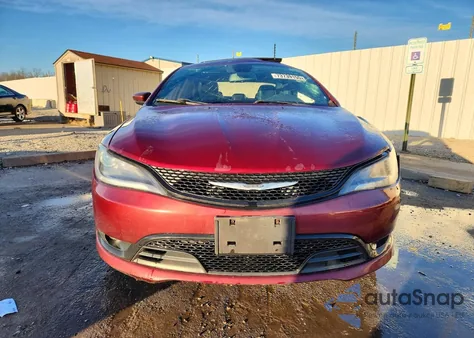 2016 Chrysler 200 S z USA, uszkodzony, nr VIN 1C3CCCBB2GN144560